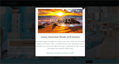 Desktop Screenshot of oceanohotel.com